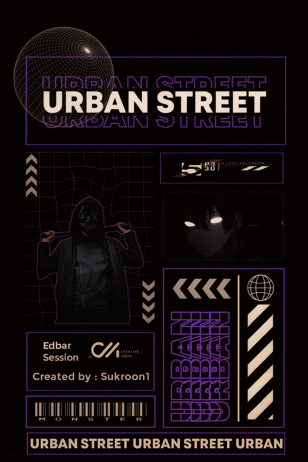 Urban Street Graphic Hoodie