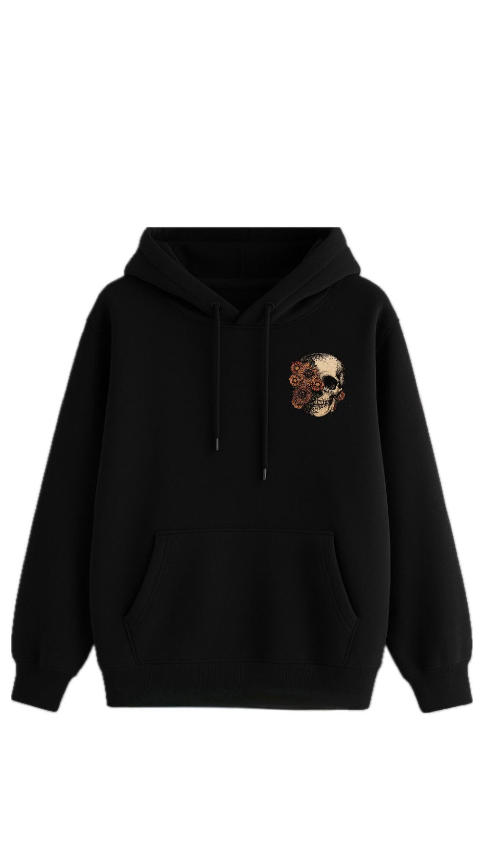Fatality Skull Drop Shoulder Hoodie