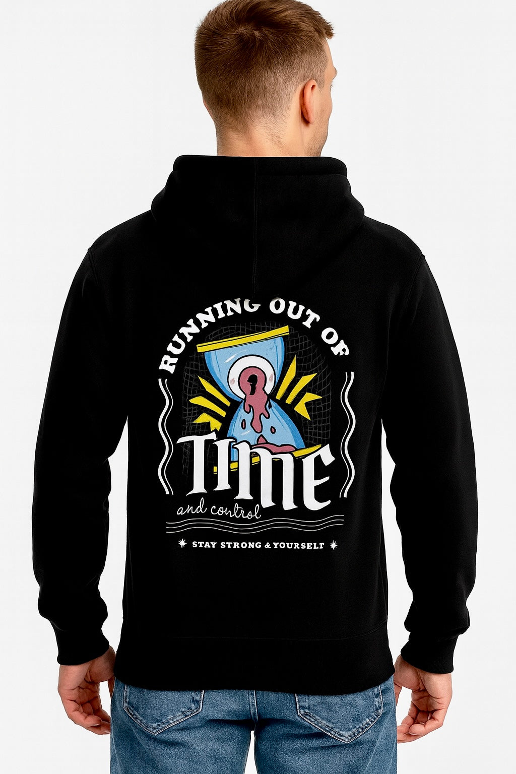 Running Out of Time - Drop-shoulder Hoodie
