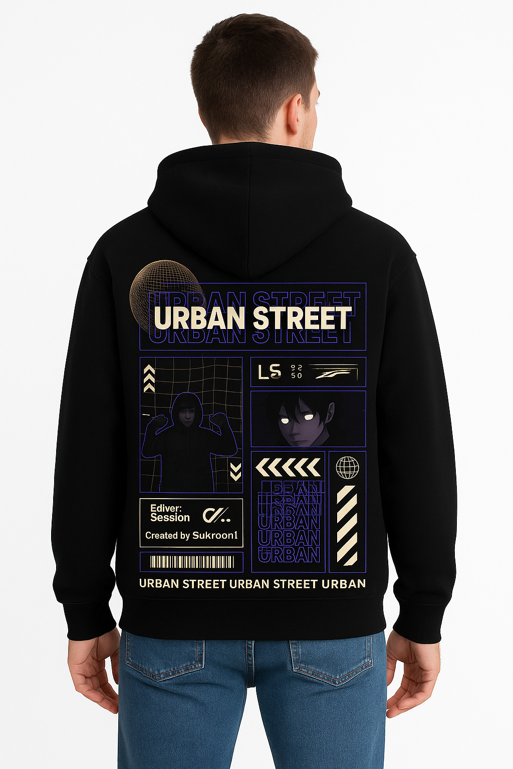 Urban Street Graphic Hoodie