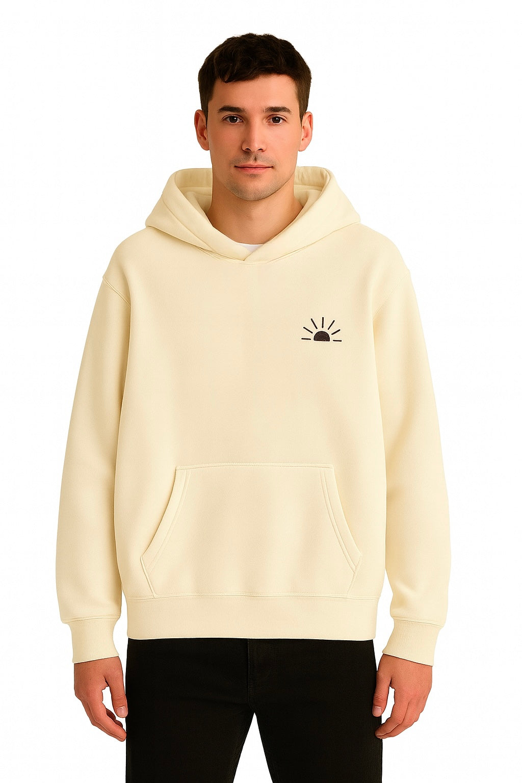 Morning Glow Minimal Hoodie