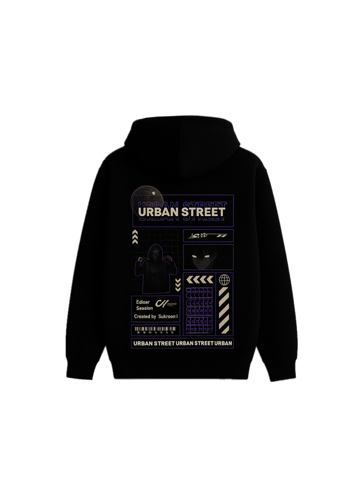 Urban Street Graphic Hoodie