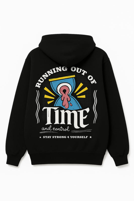 Running Out of Time - Drop-shoulder Hoodie